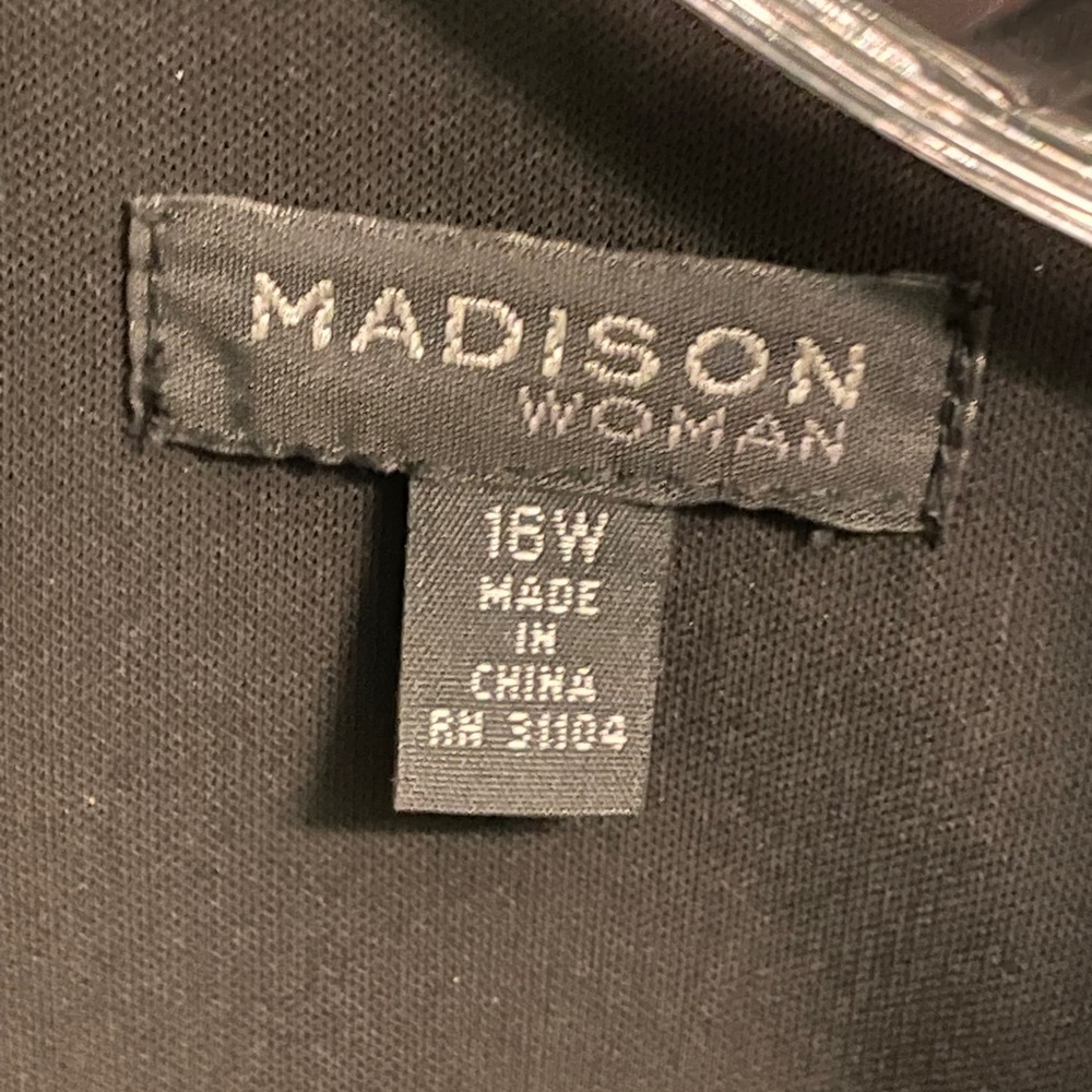 Madison Woman Vintage Black Blazer Jacket - Picture 6 of 13